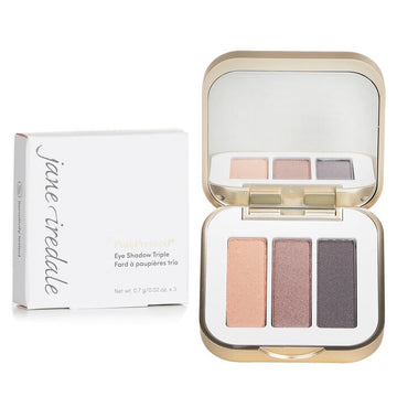 Jane Iredale PurePressed Eye Shadow Triple, Brown Sugar 3x0.7g/0.02oz