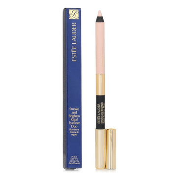 Estee Lauder Smoke And Brighten Kajal Eyeliner Duo, Noir / Cream 0.5g/0.02oz