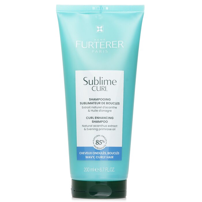 Rene Furterer Sublime Curl Curl Enhancing Shampoo (Wavy, Curly Hair) 200ml/6.7oz hair conditioner for salon & home use