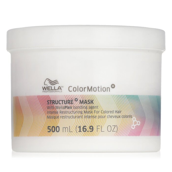 Wella ColorMotion+ Structure Mask 500ml/16.9oz hair mask for deep conditioning and repair