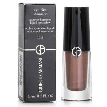 Giorgio Armani Eye Tint Shimmer Longwear Luminous Liquid Eyeshadow, 10S Chestnut 3.9ml/0.13oz