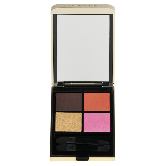 Guerlain Ombres G Eyeshadow Quad 4 Colours (Multi Effect, High Color, Long Wear), 555 Metal Betterfly 4x1.5g/0.05oz product image for enhancing eye makeup