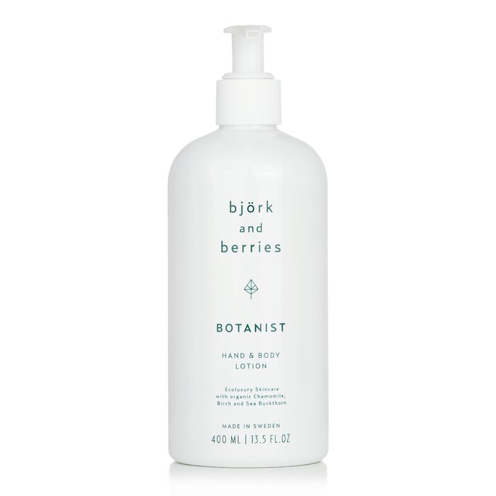Hand body lotion – Bjork & Berries – for botanical care