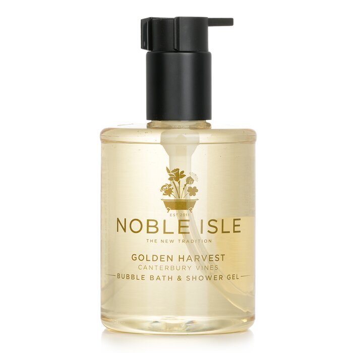 Noble Isle Golden Harvest Bath & Shower Gel 250ml/8.45oz - ideal for body care and skincare routine
