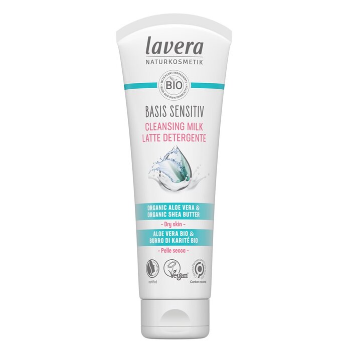 Lavera Basis Sensitiv Cleansing Milk for dry sensitive skin