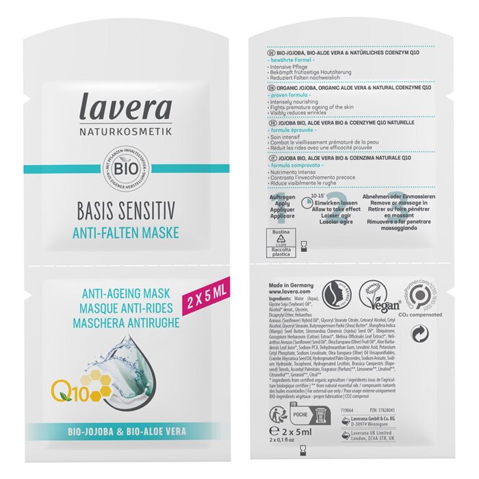 Q10 Anti-Ageing Mask 2 x 5ml
