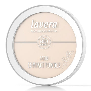 Lavera Satin Compact Powder, 01 Light 9.5g