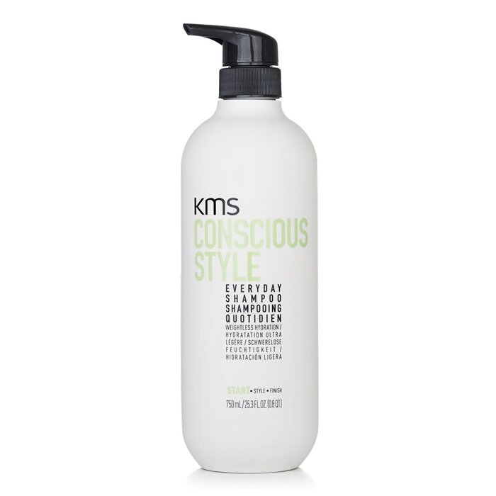 KMS California Conscious Style Everyday Shampoo 750ml hair conditioner for salon & home use