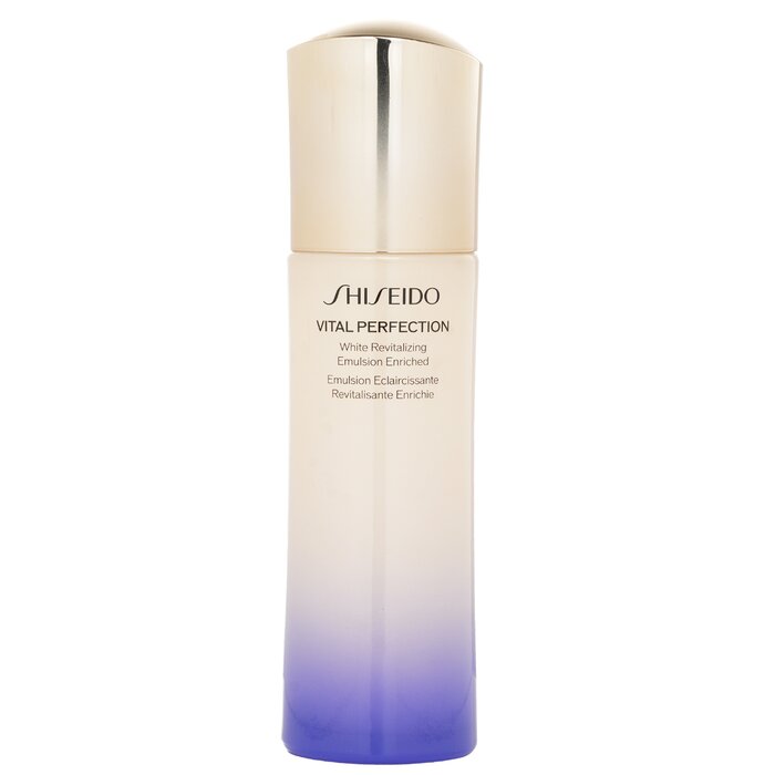 Shiseido Vital-Perfection White Revitalizing Emulsion Enriched (Random Packaging) 100ml/3.3oz for skincare needs