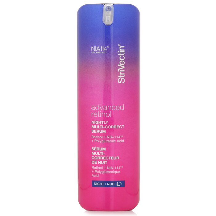 StriVectin Retinol Multi-Correct Serum – for night-time skin repair