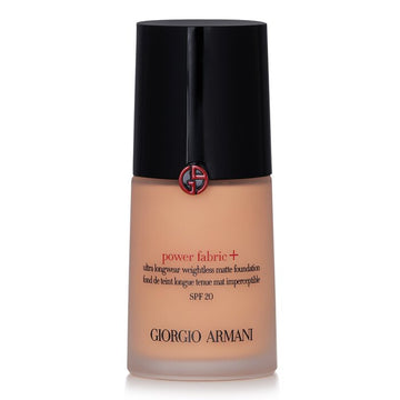 Giorgio Armani Power Fabric+ Ultra Longwear Weightless Matte Foundation SPF 20, 4.25 30ml/1oz