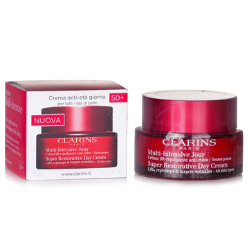Clarins Multi Intensive Jour Super Restorative Day Cream (All Skin Types) l strawberrynet
