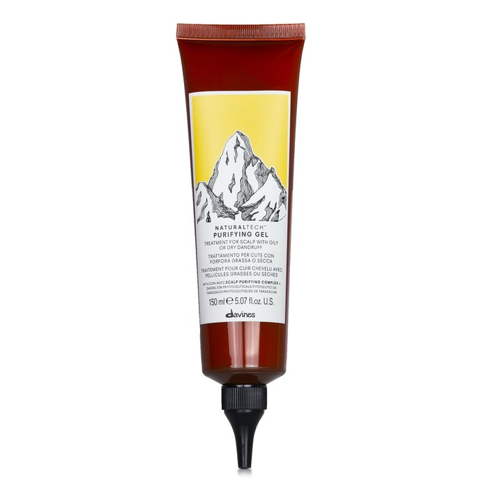 Davines Natural Tech Purifying Gel Treatment 150ml/5.07oz - perfect for hair treatment at home