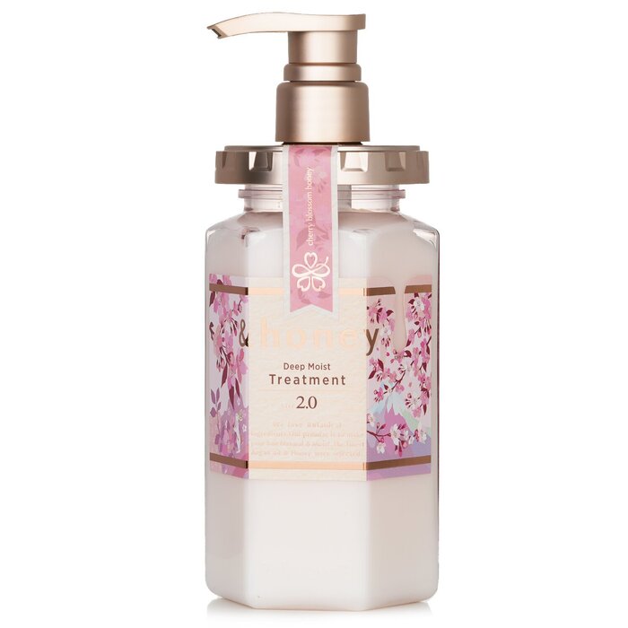 &honey Deep Moist Cherry Blossom Honey Treatment 445g - perfect for hair treatment at home