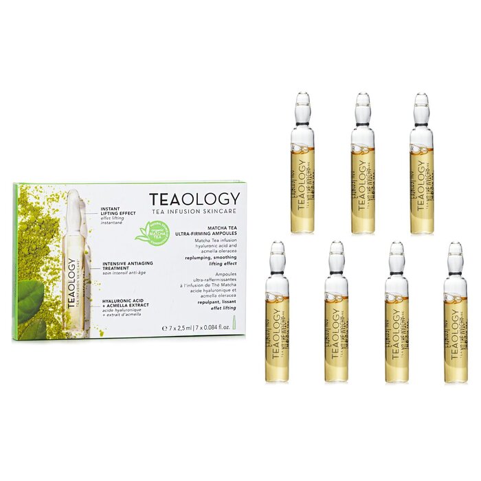 Teaology Matcha Ampoules – firming treatment serum for anti-aging