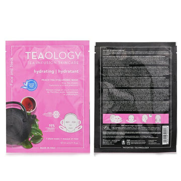 Teaology Peach Tea Hyaluronic Face & Neck Mask