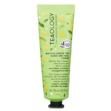 Teaology Matcha Lemon Tea Hand & Nail Cream l strawberrynet