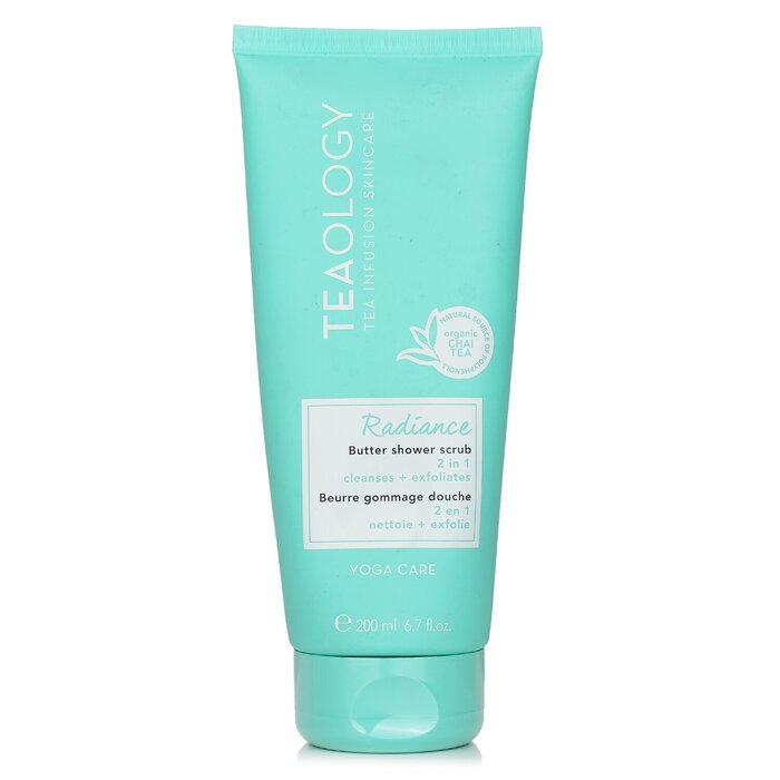 Teaology Yoga Care Radiance Butter Scrub - for exfoliating and brightening skin