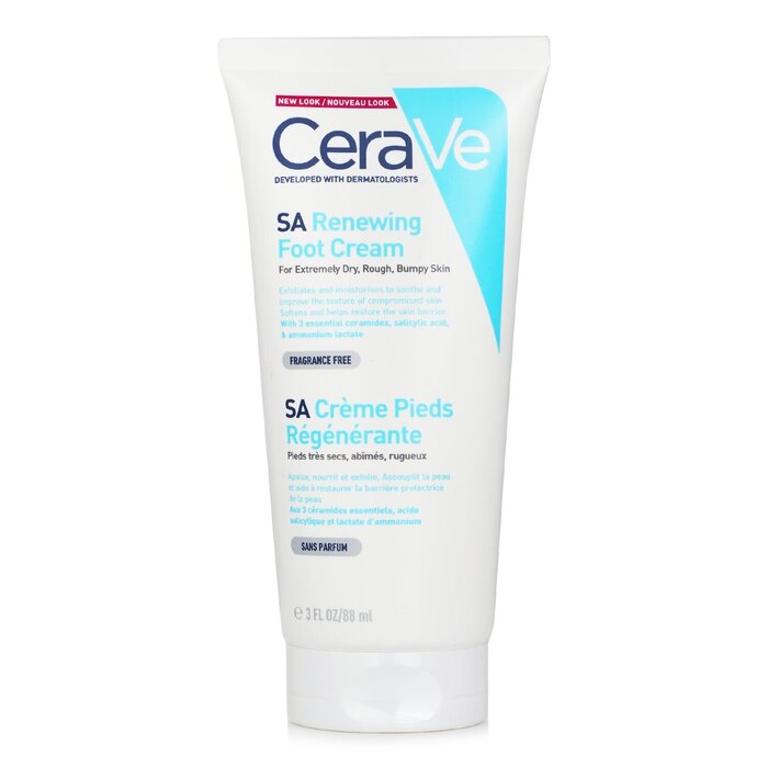 CeraVe foot cream – renewing formula for rough skin