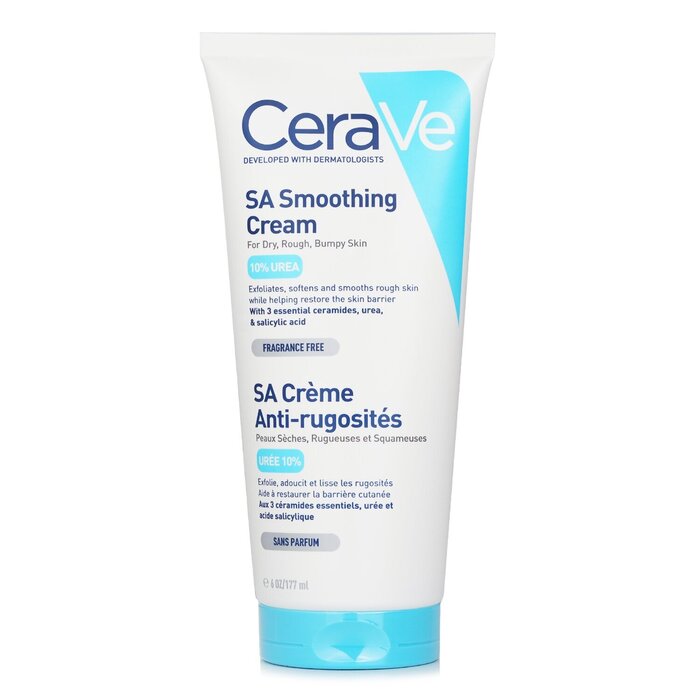 CeraVe cream – smoothing care for rough skin