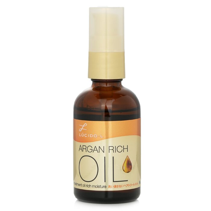 Lucido-L Argan Oil Hair Treatment Oil Rich Moisture 60ml/2oz - perfect for hair treatment at home