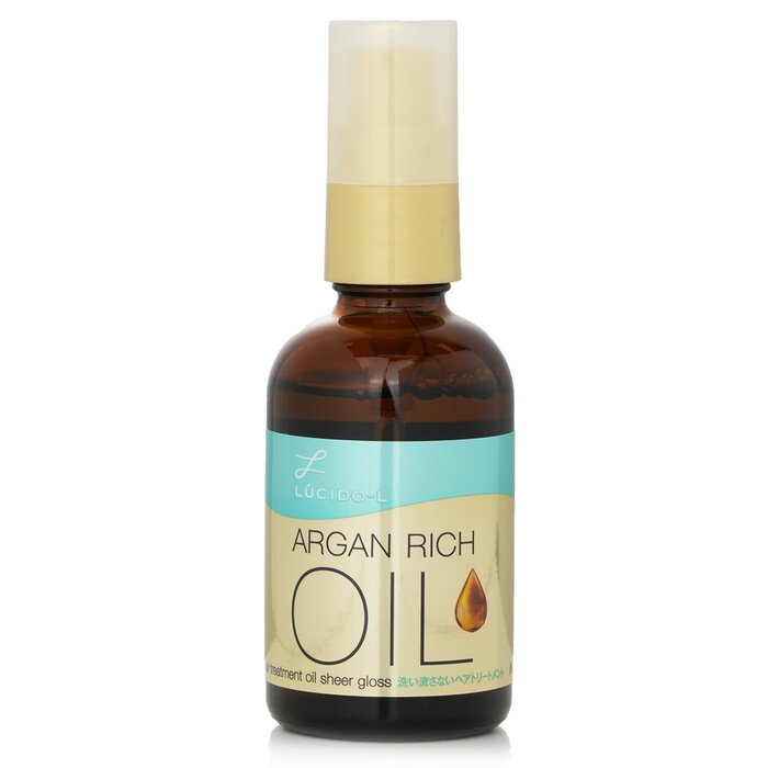 Lucido-L Argan Oil Hair Treatment Sheer Gloss 60ml/2oz - perfect for hair treatment at home