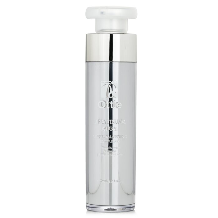 Ottie Platinum Aura Vital Balancing Emulsion – for moisture balance and revitalized skin