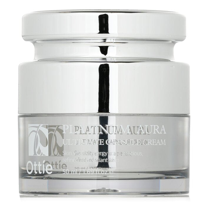 Ottie Platinum Aura Ultimate Capsule Cream 50ml/1.69oz for skincare needs