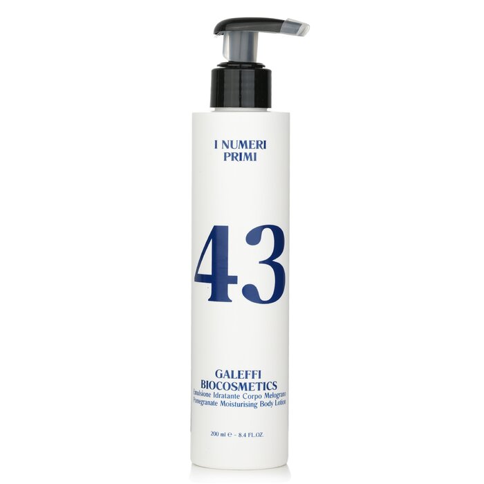 I Numeri Primi N.43 Pomegranate Lotion - for daily skin hydration