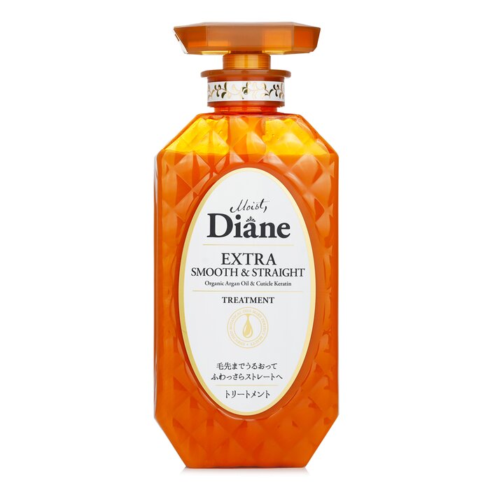 Moist Diane Extra Smooth & Straight Treatment hair conditioner for salon & home use