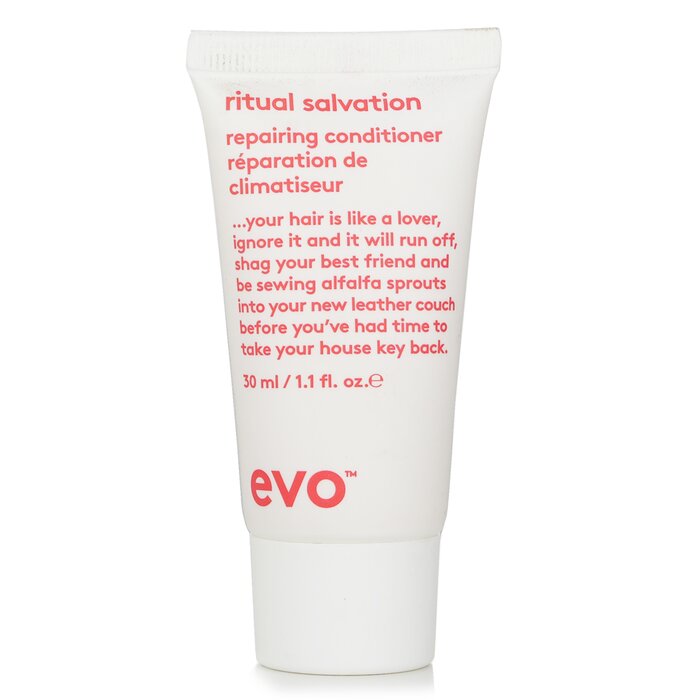 Evo Ritual Salvation Repairing Conditioner 30ml/1.1oz hair conditioner for salon & home use