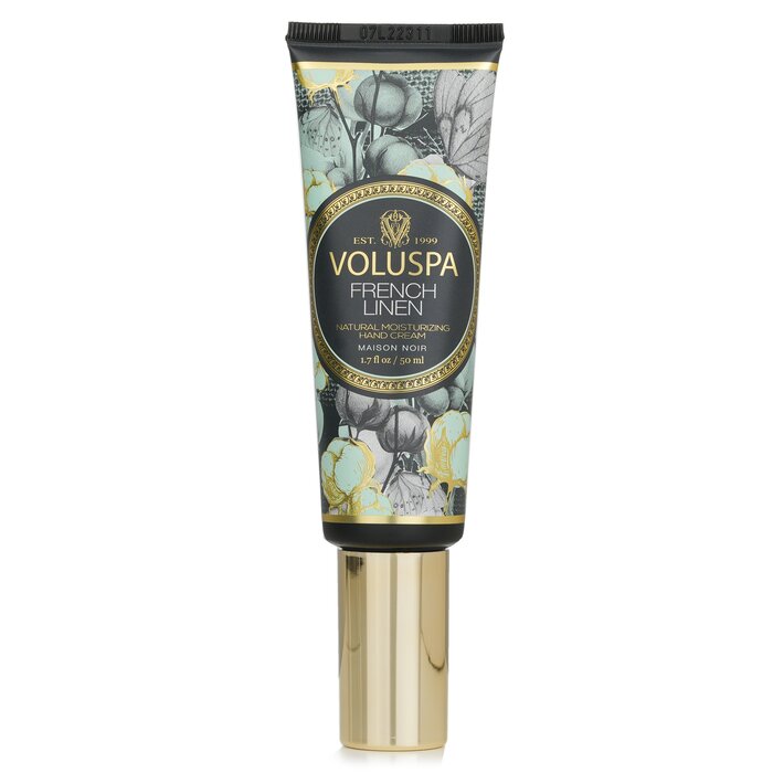 Linen hand cream – Voluspa – for clean daily hydration