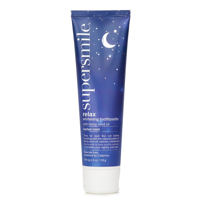 Supersmile Relax Toothpaste - with hemp seed oil for calming oral care