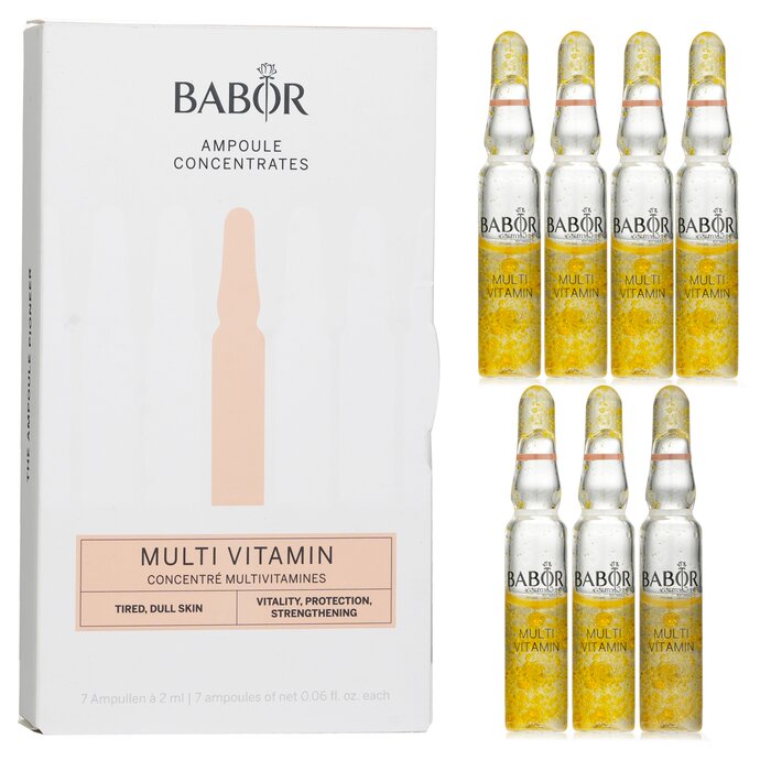 Babor Multi Vitamin Ampoule Concentrates – for skin nutrition and radiance