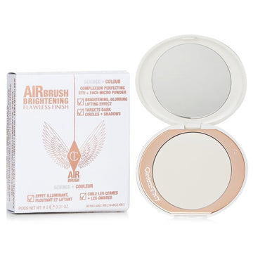 Charlotte Tilbury Airbrush Brightening Flawless Finish Powder, Fair Medium 9g/0.31oz