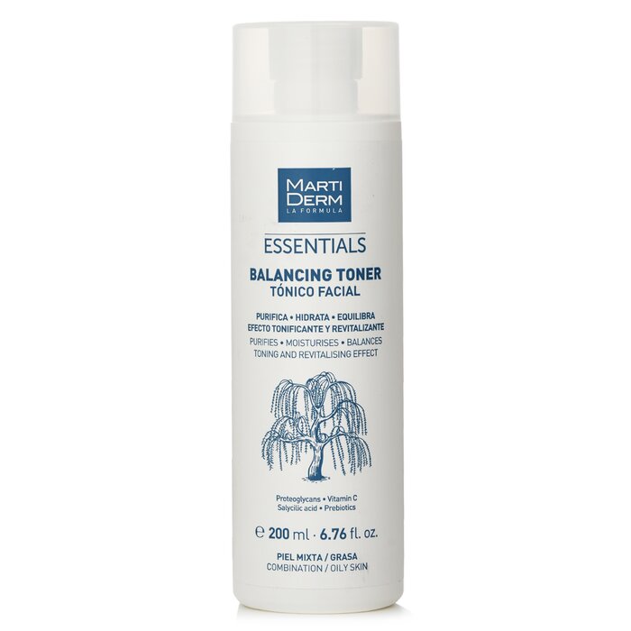 Essentials Balancing Toner – Martiderm – for oil control and hydration