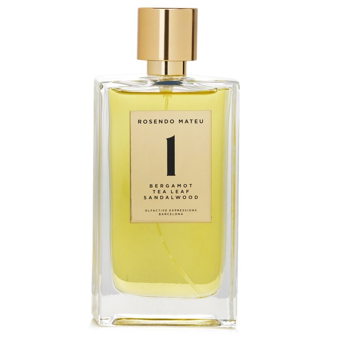 Rosendo Mateu Eau De Parfum Spray, 1 Bergamot, Tea Leaf, Sandalwood 100ml/3.4oz perfume for gifting and daily use