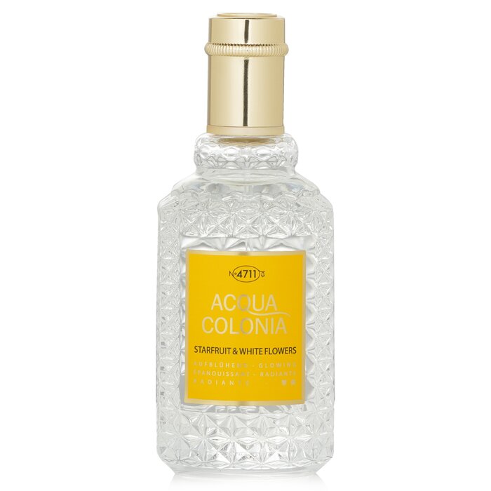 4711 Acqua Colonia Starfruit & White Flowers Eau De Cologne Spray 50ml/1.7oz perfume for gifting or daily wear