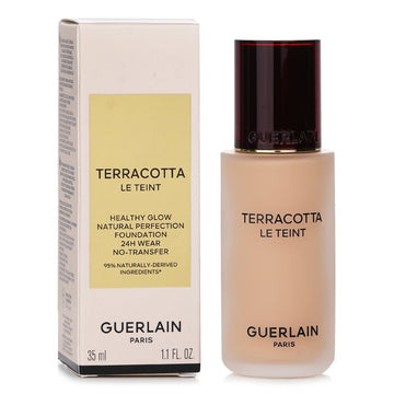 Guerlain Terracotta Le Teint Healthy Glow Natural Perfection Foundation 24H Wear No Transfer, 3N Neutral 35ml/1.1oz