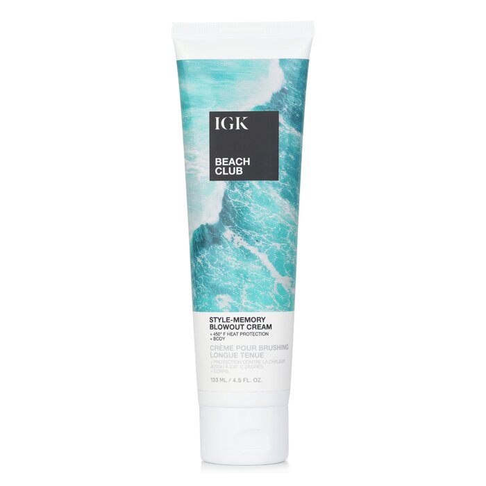 IGK Beach Club Style-Memory Blowout Cream 133ml/4.5oz - For styling your hair