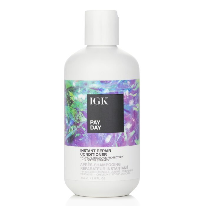 IGK Pay Day Instant Repair Conditioner 236ml/8oz hair conditioner for salon & home use