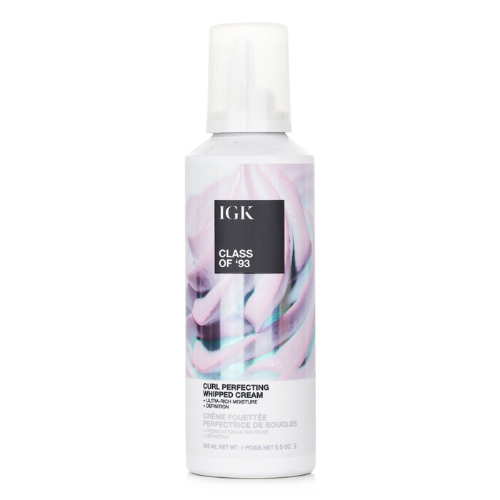 IGK Class of '93 Curl Perfecting Whipped Cream 165ml/5.5oz - For styling your hair