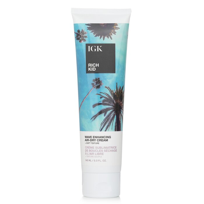 IGK Rich Kid Wave Enhancing Air-Dry Cream 145ml/5oz - For styling your hair