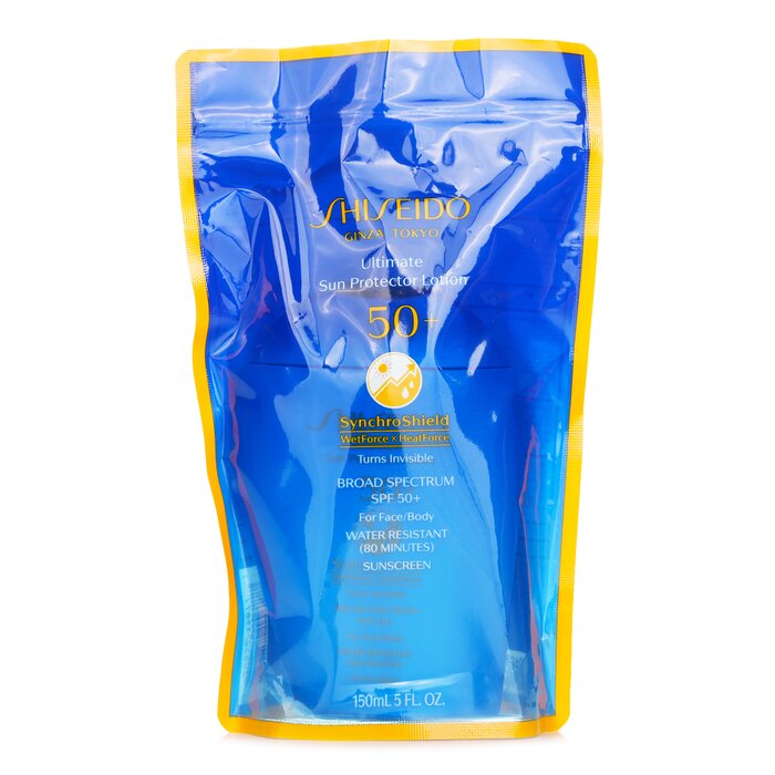 Shiseido Ultimate Sun Protector Lotion SPF 50+ – face and body sunscreen