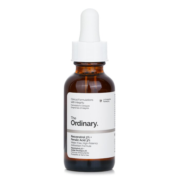 The Ordinary Resveratrol 3% + Ferulic Acid 3% – for antioxidant skin support