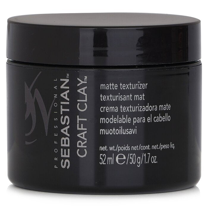 Sebastian Professional Craft Clay Matte Texturizer 50g Hair Clay - Styling Product for Men