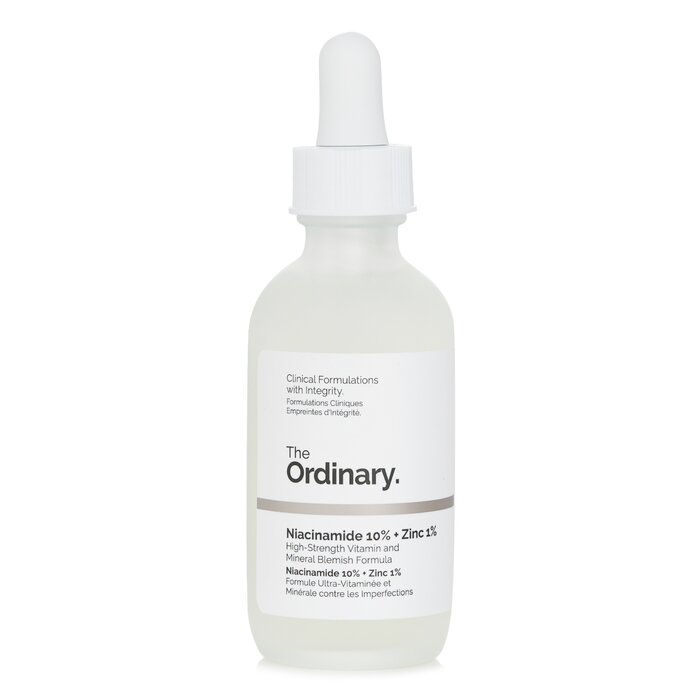 The Ordinary Niacinamide 10% + Zinc 1% – 60ml – for clear skin and oil control