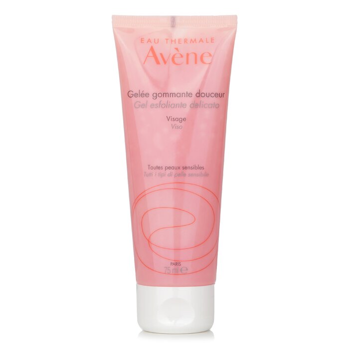 Avene Gentle Exfoliating Gel for sensitive skin, gently cleansing and exfoliating.