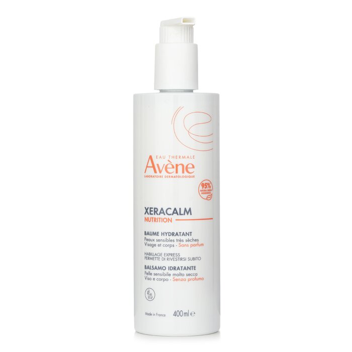 Avene XeraCalm Nutrition Moisturizing Balm 400ml/13.5oz for skincare needs
