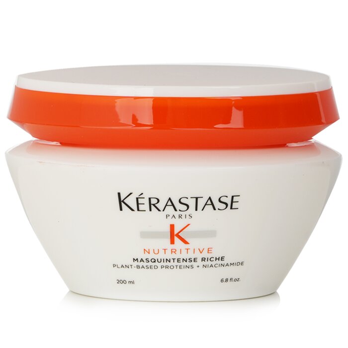 Kerastase Nutritive Masquintense Riche Deep Nutrition Ultra Concentrated Rich Mask With Essential Nutriments 200ml/6.8oz hair mask for deep conditioning and repair